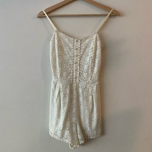 H&M Boho lace romper